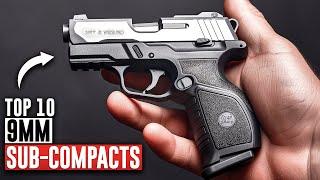 TOP 10 Best 9MM SUBCOMPACTS for Everyday Carry 2024: Who's #1?