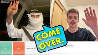 American Speaks Arabic, Gets Invited to Dinner! - Arab Omegle