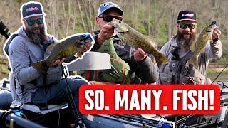 Epic Small Mouth Bass Fishing Trip With My Dad & Best Friend