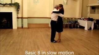 Argentine Tango lesson 1 - Basic 8 steps