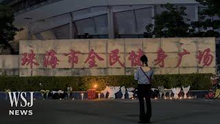 Dozens Killed in China After Driver Hits Crowd at Sports Center | WSJ News