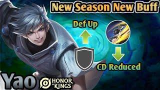 YAO NEW SEASON 7 BUFF MAKES HIM STRONGER WITH THE BEST BUILD AND ARCANA | HONOR OF KINGS