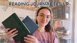 2025 Reading Journal Set-up || Beatriz's Book Nook