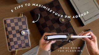 5 tips and tricks to maximise your Pocket LV PM Agenda