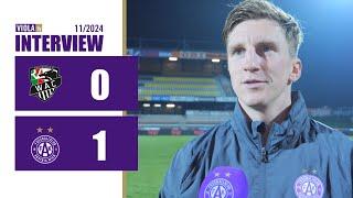 Philipp Wiesinger zum 1:0-Sieg beim Wolfsberger AC (11/2024) #faklive #ViolaTV