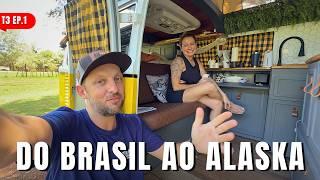 De Kombi até o Alaska - Nossa jornada começou!! T3 - EP1