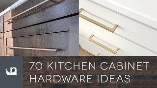 70 Kitchen Cabinet Hardware Ideas