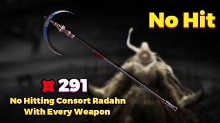 Halo Scythe | No Hit | Consort Radahn With Every Weapon 291/420 | Elden Ring