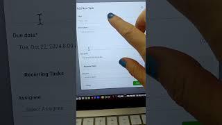 Set RECURRING Tasks & Always Meet Your Deadlines!! Send Yourself Reminders #crm #shorts
