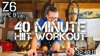 HIIT Indoor Cycling Workout | Russian Steps | 40 Minute Workout