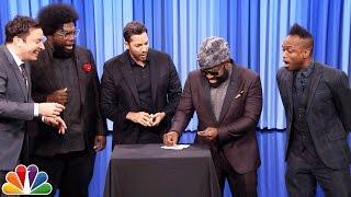 David Blaine Shocks Jimmy and The Roots with Magic Tricks