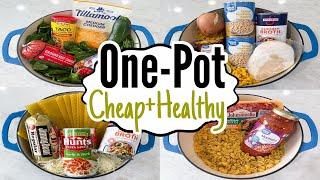 5 EASY & HEALTHY ONE-POT MEALS! | Cheap & Flavorful Recipes for Busy Weeknights | Julia Pacheco