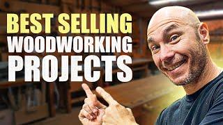 My Top 5 Best Selling Woodworking Projects #Shorts