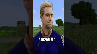 Minecraft Hacker VS Admin - The Boys Parody! #shorts #minecraft