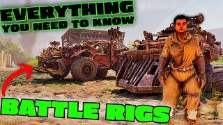 BATTLE RIGS Complete Guide!!! Everything You NEED To KNOW About Cars in Ark Survival Ascended!!