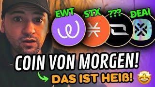  COINS von MORGEN! |  Bricht Energy Web Token aus? | 🪂MEGA SOLANA Airdrop ionet | STX - DEAI - BVM