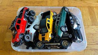 Various Bigger Diecast Model Cars From The Box