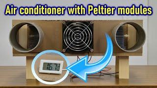 DIY Air Conditioner with Peltier modules