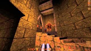 Quake - E2M2 The Ogre Citadel - 100% All Secrets - 1080p 60fps Uncommented