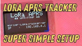 How to set up your LoRa APRS TRACKER