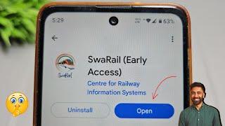 swarail app download kaise kare | how to download swarail app | swarail app download time