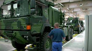 Rheinmetall HX81: Inside the Bulletproof MAN Truck Production Process