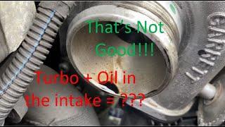 Alfa Romeo Giulietta Pt 1 MAF Sensor Clean PCV Oil Leak Problem