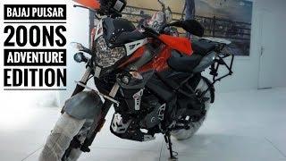 2018 New Bajaj Pulsar NS 200 Adventure Edition | First Look