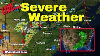 Live: Severe Weather   -   Less than a 2% tornado Risk  10-31-24