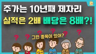 10년 동안 실적은 2배, 배당은 8배를 증가한 기업?