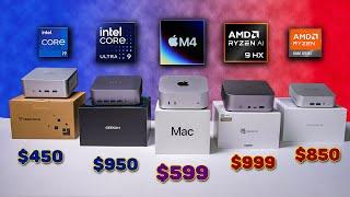 M4 Mac Mini vs Intel and AMD Flagships – It's Not Even Close!