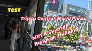 Central World Bangkok Thailand 4K #thailand