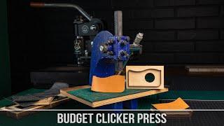 Budget clicker press for leather craft️