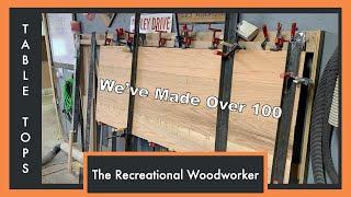 How To Make a Table Top || Dailey Woodworks - The Recreational Woodworker