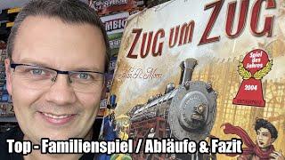 Zug um Zug (Days of Wonder) - Klassiker - Top Familienspiel - Spiel des Jahres 2004 - ab 8 Jahre