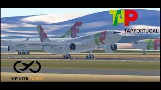 Infinite Flight Global Collab Porto to Madeira(A330 NEO TAP Air Portugal) with Renodginho Capt Ali