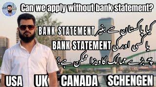 VISA WITHOUT BANK STATEMENT?| VISA ON SPONSORED BANK STATEMENT | ASIF ALI MEO #uk #canada #australia