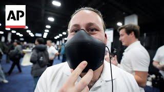 CES 2024: ’Silent mask’ uses aerospace tech to provide private calls