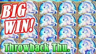 The Full Screen!? Bier Haus and Mystical Unicorn Slots for Throwback Thursday!