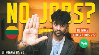 NO MORE DELIVERY JOBS IN LITHUANIA ? | NO JOBS |SALMAN BROHI | LITHUANIA EP. 22