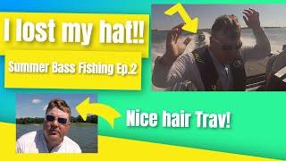 I lost my favorite hat!! Summer Bass Fishing Ep 2 Smithivlle Lake