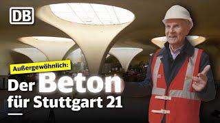 Edler Tropfen: Der besondere Beton für die Stuttgart 21-Kelche