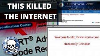 The virus THAT almost killed the internet- The Code Red Worm