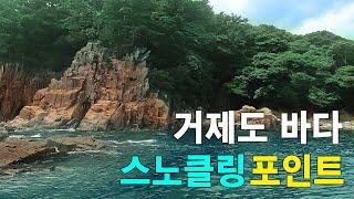 [4K] 경상남도 거제 따듯한 바다와 다양한 물고기들의 쉼터인 윤돌섬 갈까말까 고민하다가 반해버린 구조라해수욕장 #거제도 #윤돌섬 #스노클링 #물고기 #예쁜바다 #섬 #휴가 #남해