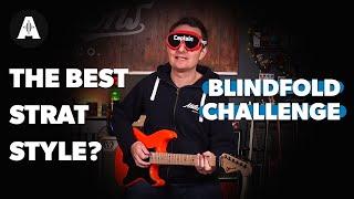 The Captains Blindfold Strat Challenge!! Andertons Music Co.