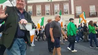 Dublin anti-Mass Migration Protest, 19 Sept 2024