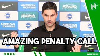 NEVER SEEN A PENALTY LIKE IT I Arteta I Brighton 1-1 Arsenal