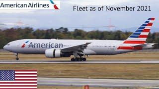 American Airlines Fleet as of November 2021