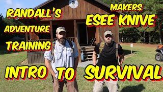 ESEE RANDALLS ADVENTURE TRAINING ,  INTRO TO SURVIVAL W/ Patrick Rollins