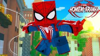 Minecraft: *NOVO* UNIFORME TECNOLOGICO! - HOMEM ARANHA Ep.14 ‹‹ P3DRU ››